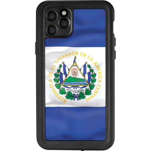 El Salvador Flag iPhone 11 Pro Max Waterproof Case